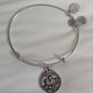 Alex and Ani Silver Hogwarts Charm Bracelet